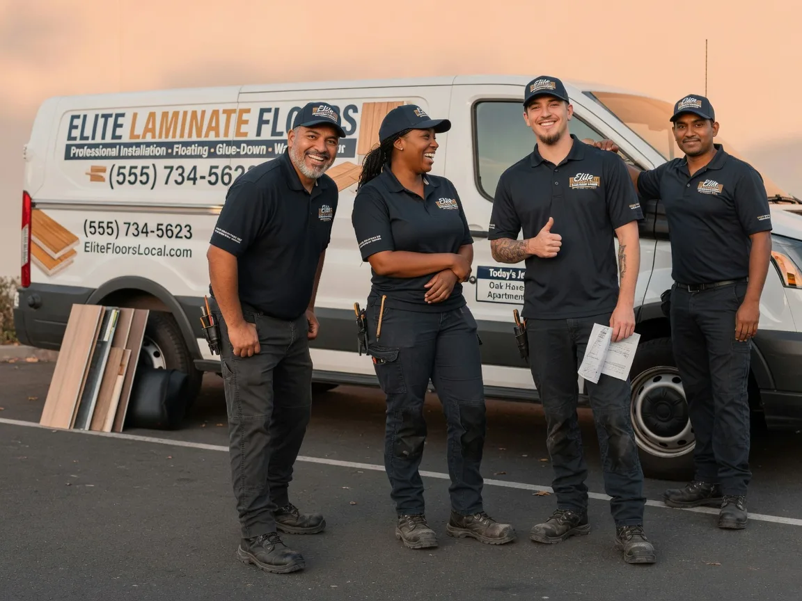 Laminate flooring installation company in Bradgate, IA